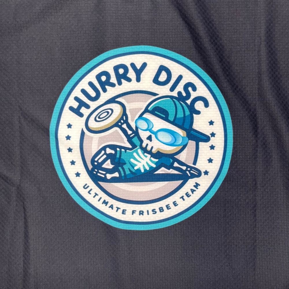Kosmos Hurry Disc Ultimate‎ Frisbee Team Jersey Beomjun #11 M Black Shirt View 2